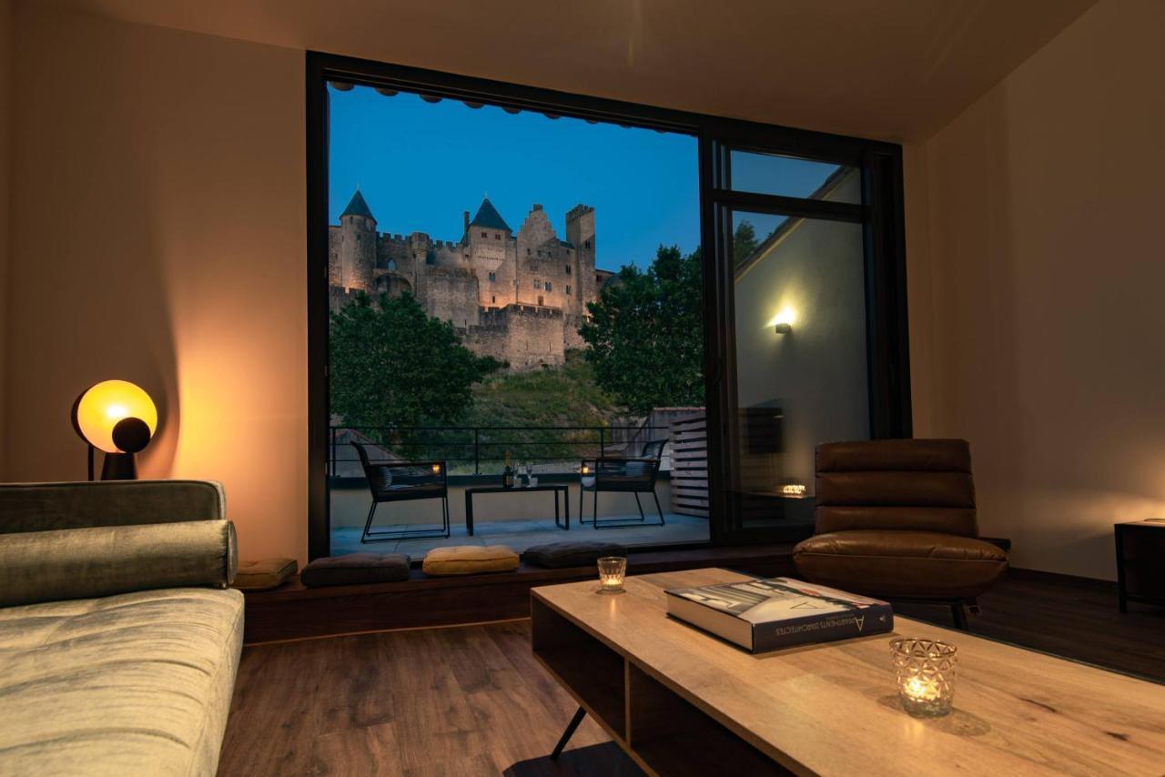 Апартаменти Le Loft De La Tour Pinte Каркассонн Екстер'єр фото