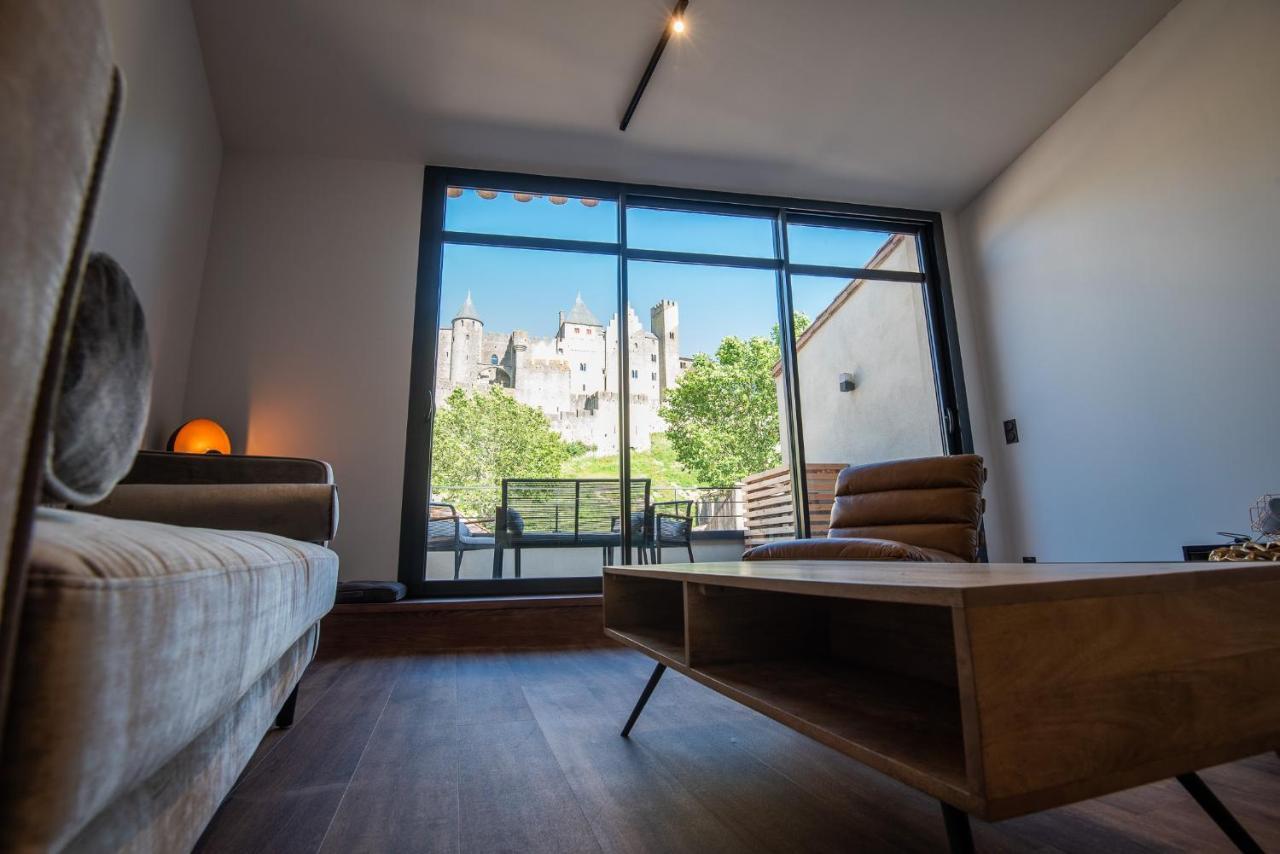 Апартаменти Le Loft De La Tour Pinte Каркассонн Екстер'єр фото