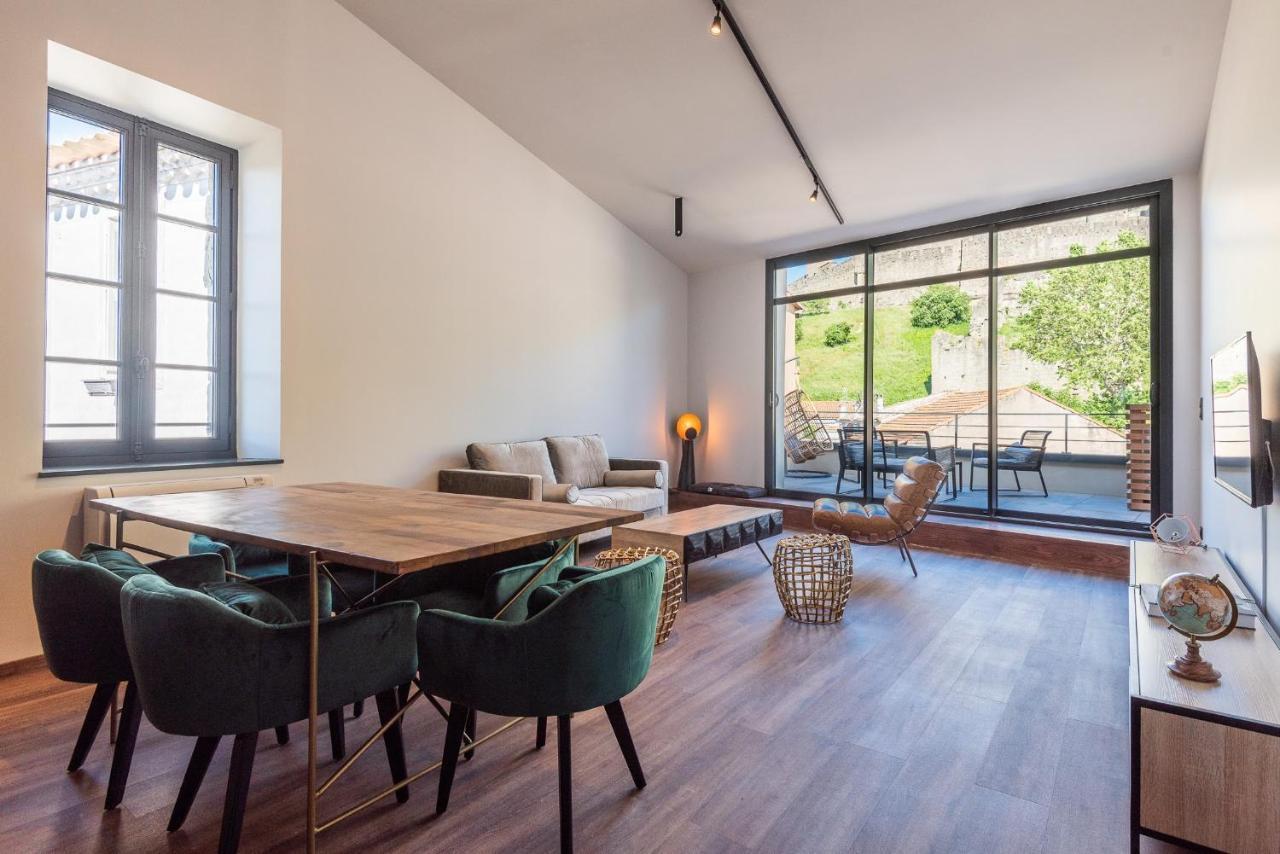 Апартаменти Le Loft De La Tour Pinte Каркассонн Екстер'єр фото